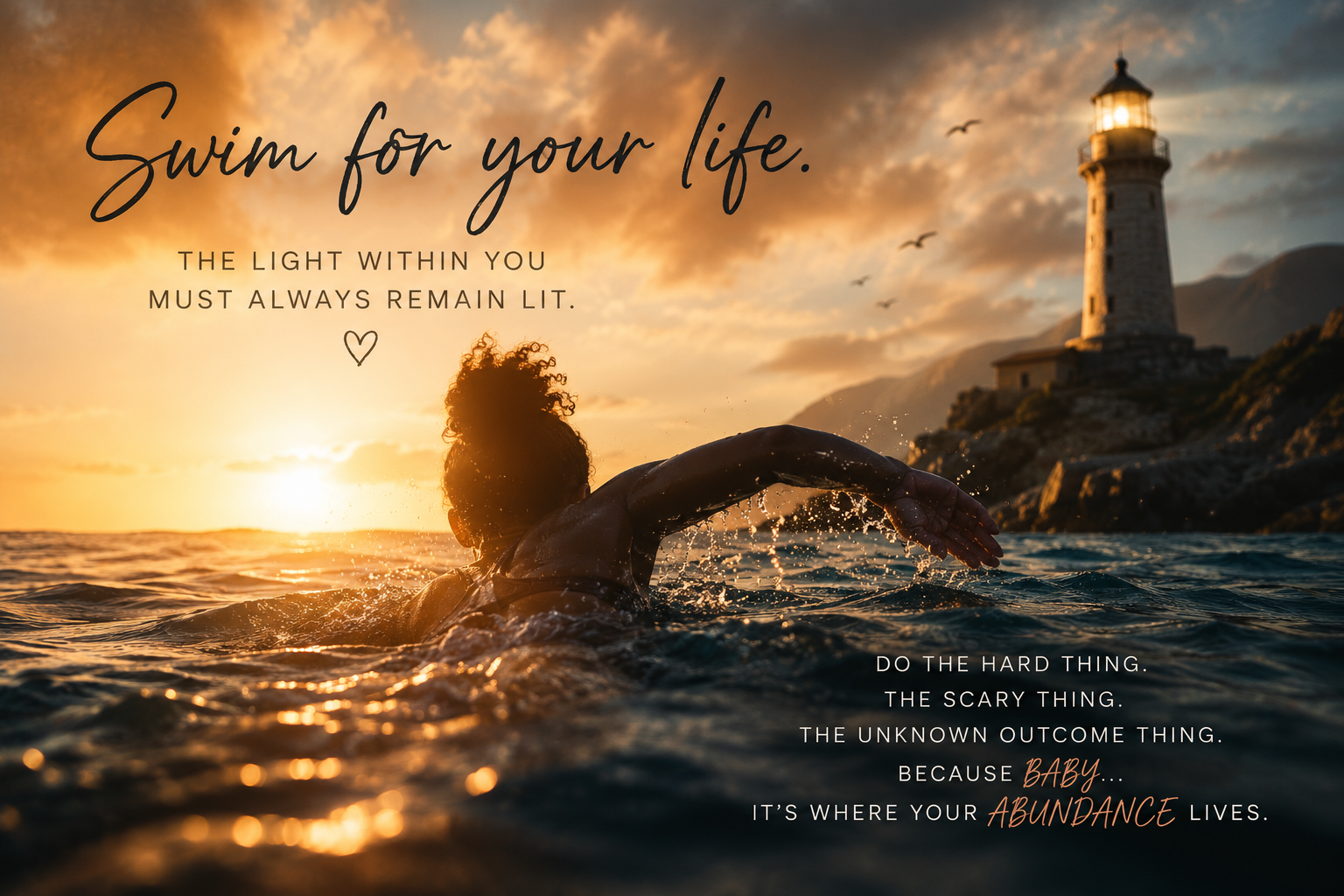Swim for Your Life: Choosing Courage Over Stagnation